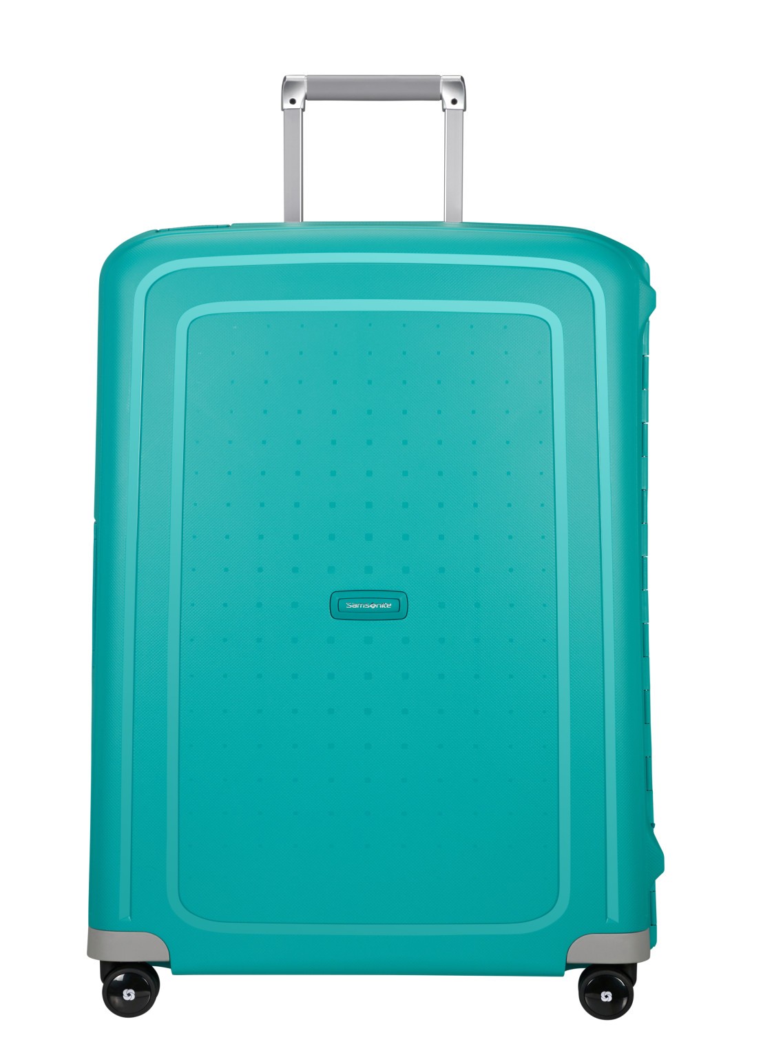 Samsonite S'Cure spinner 75 cm - voorkant turquoise