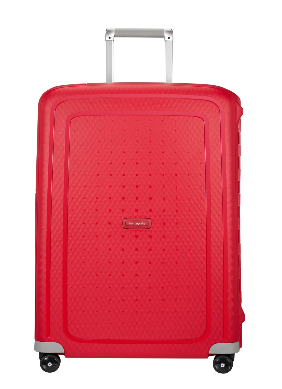 Samsonite S'Cure spinner 75 cm - voorkant steenrood
