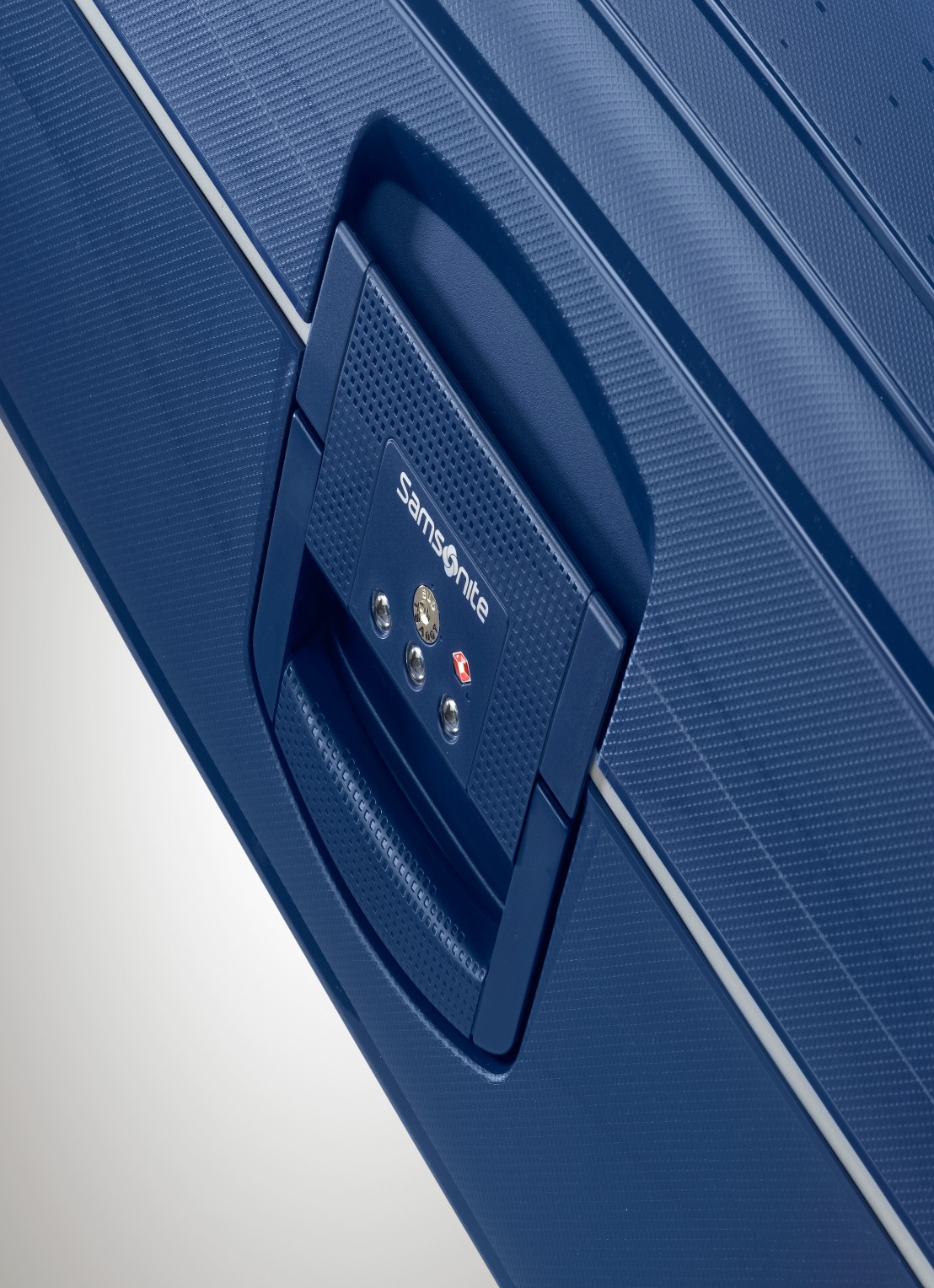 Samsonite S'Cure spinner 75 cm - detail 6 donkerblauw