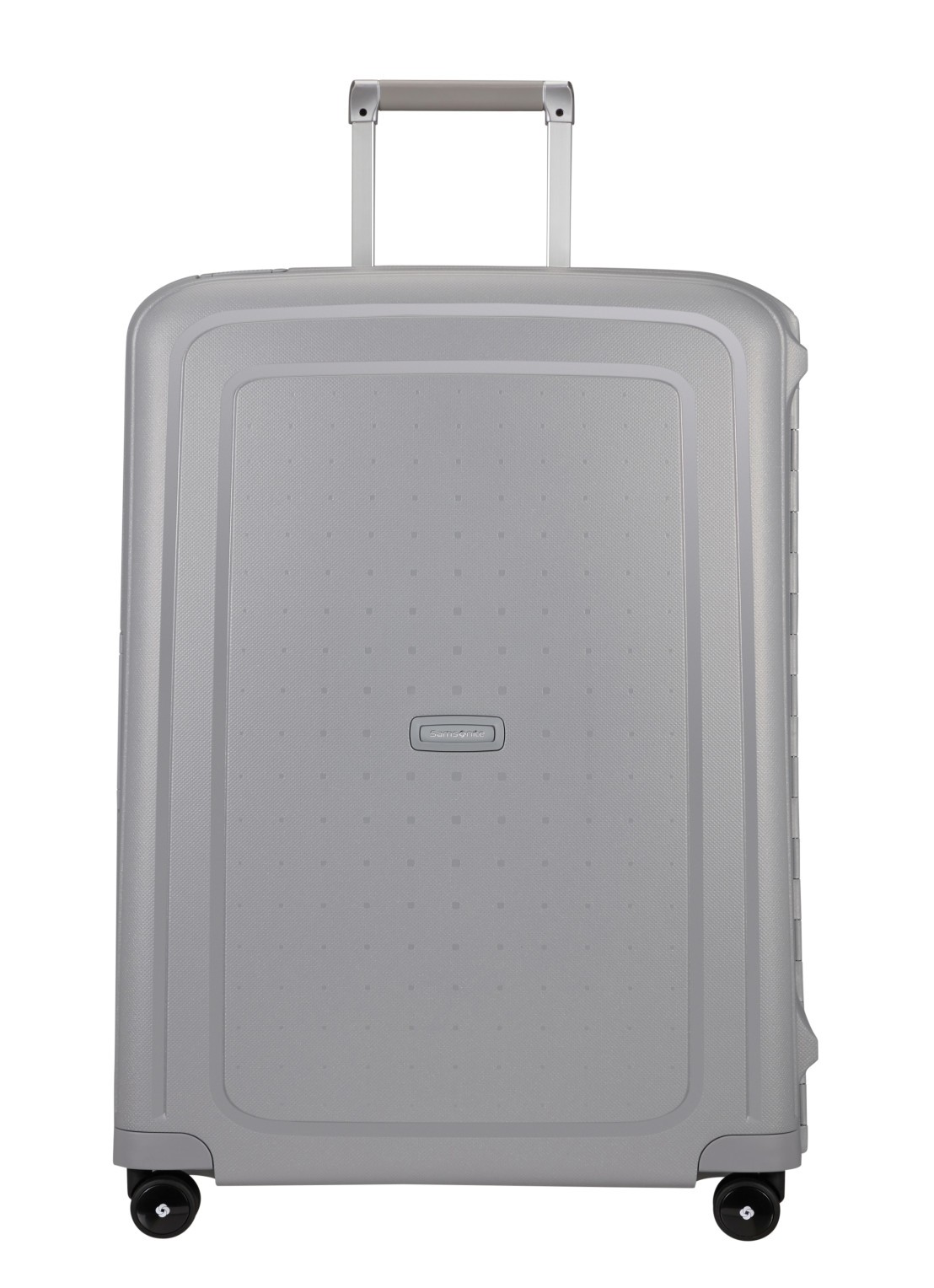 Samsonite S'Cure spinner 75 cm - voorkant zilver