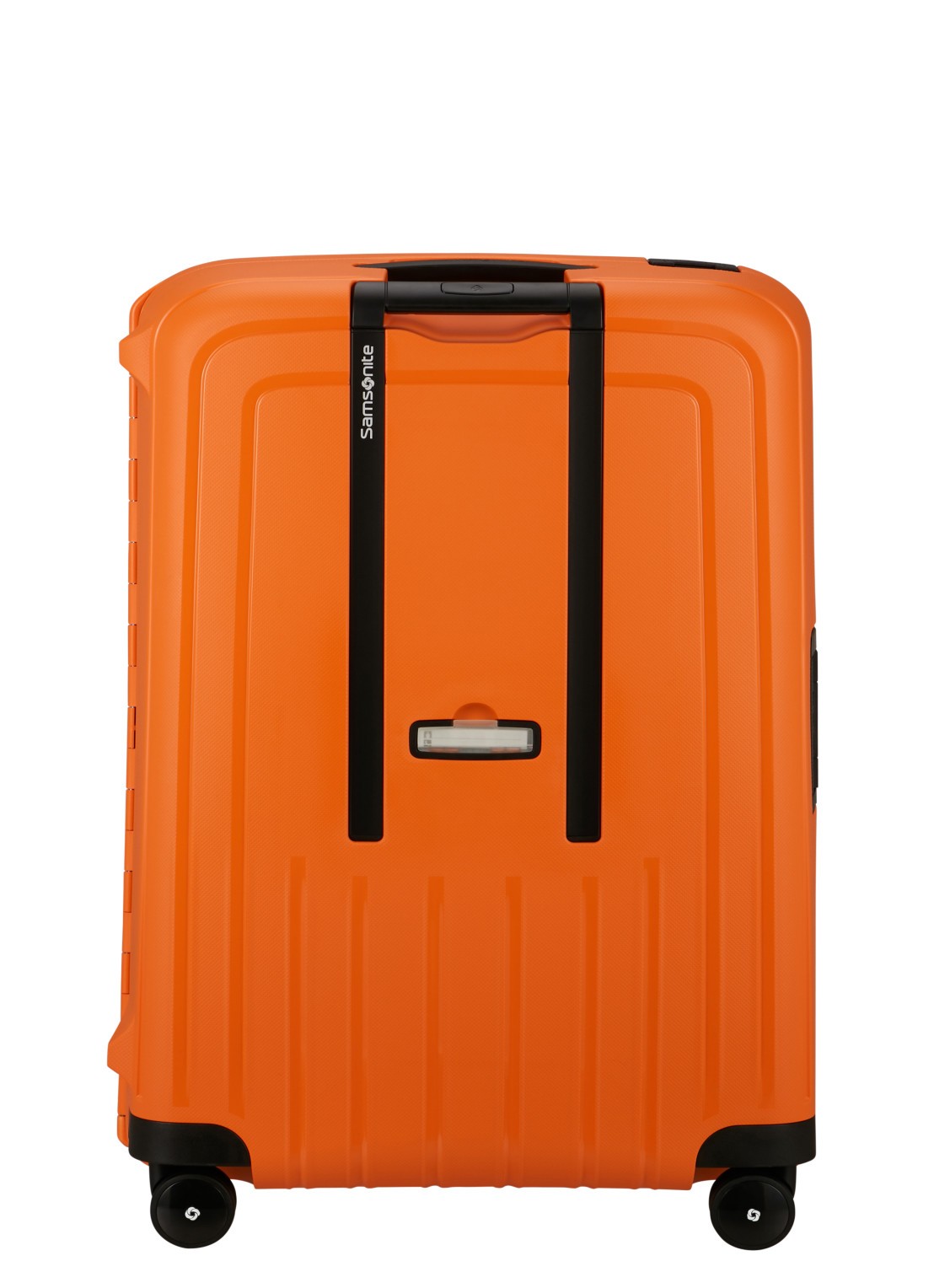 Samsonite S'Cure spinner 75 cm - achterkant 4 apricot / oranje