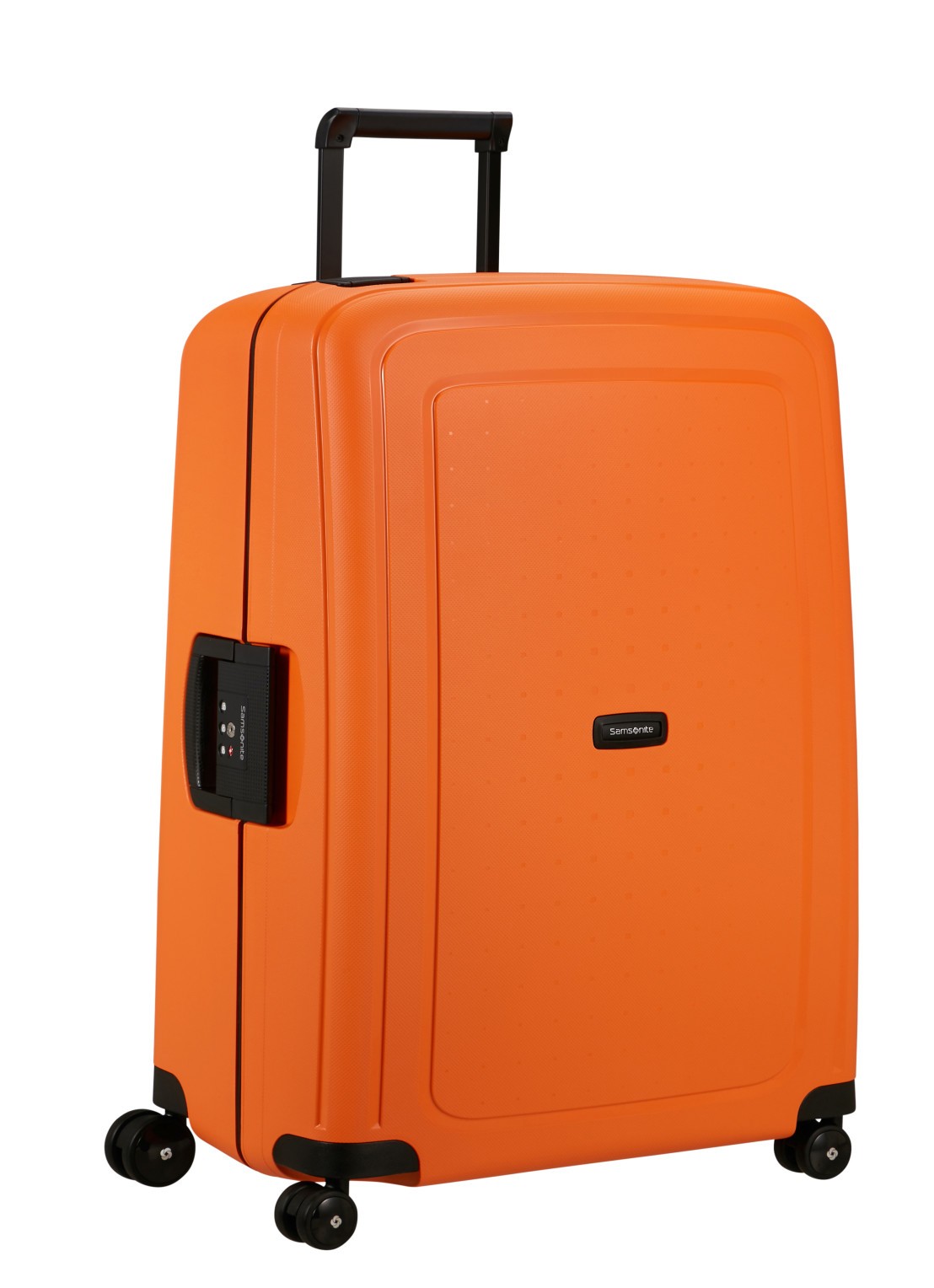 Samsonite S'Cure spinner 75 cm - detail apricot / oranje