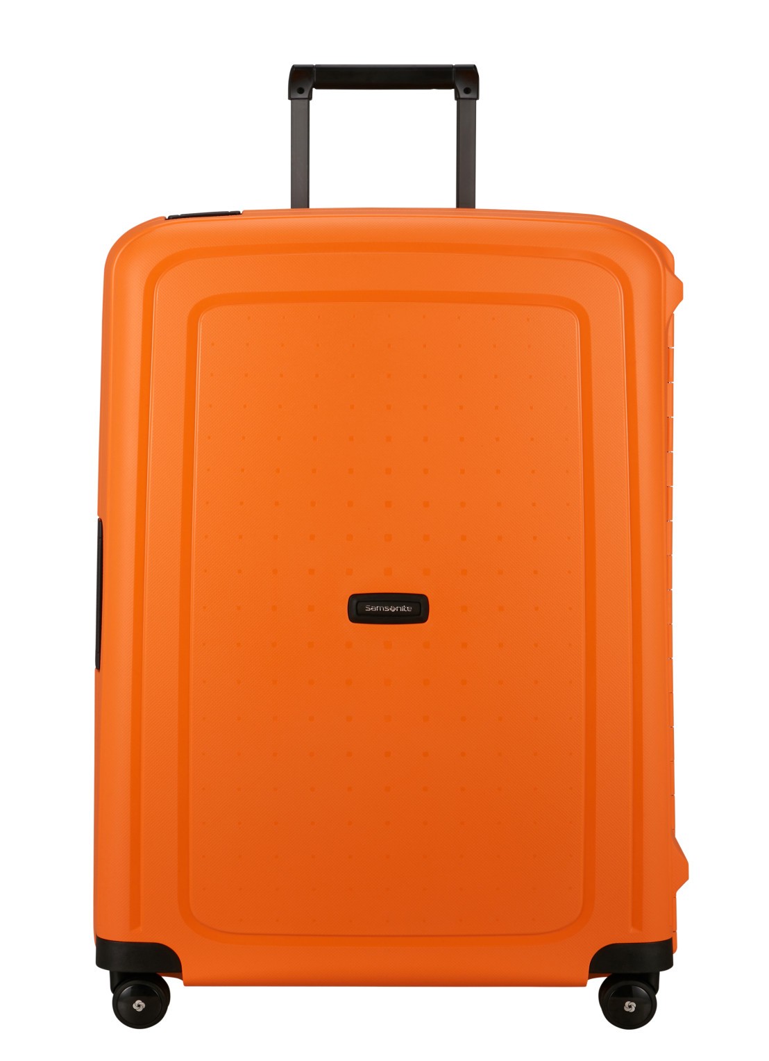Samsonite S'Cure spinner 75 cm - voorkant 2 apricot / oranje