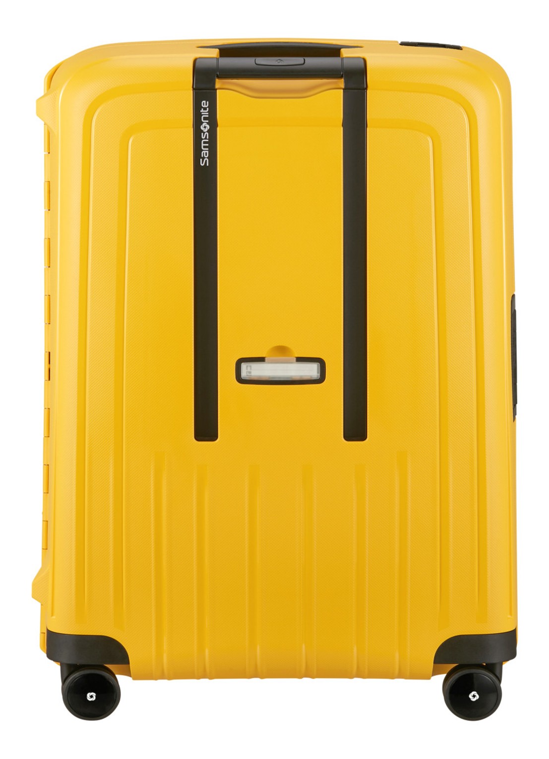 Samsonite S'Cure spinner 75 cm - achterkant 3 geel