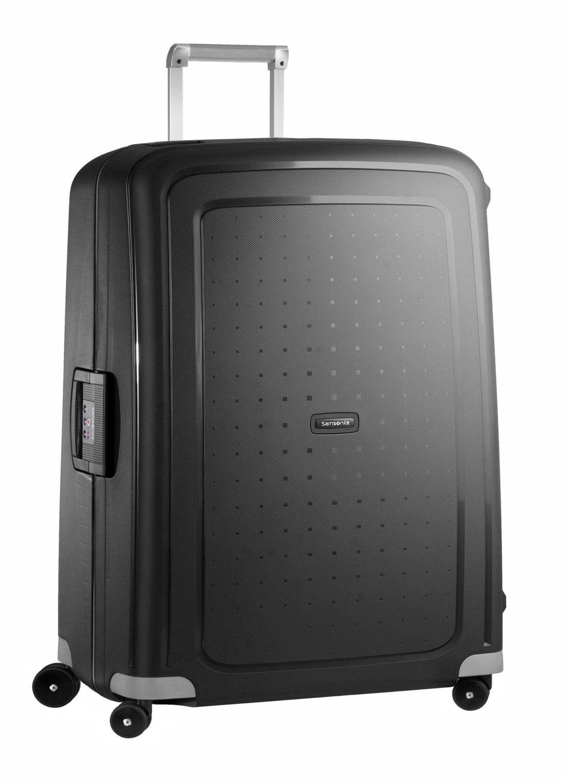 Samsonite S'Cure spinner 81 cm - detail zwart
