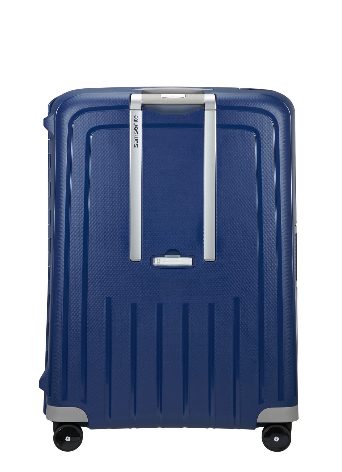 Samsonite S'Cure spinner 81 cm - achterkant blauw