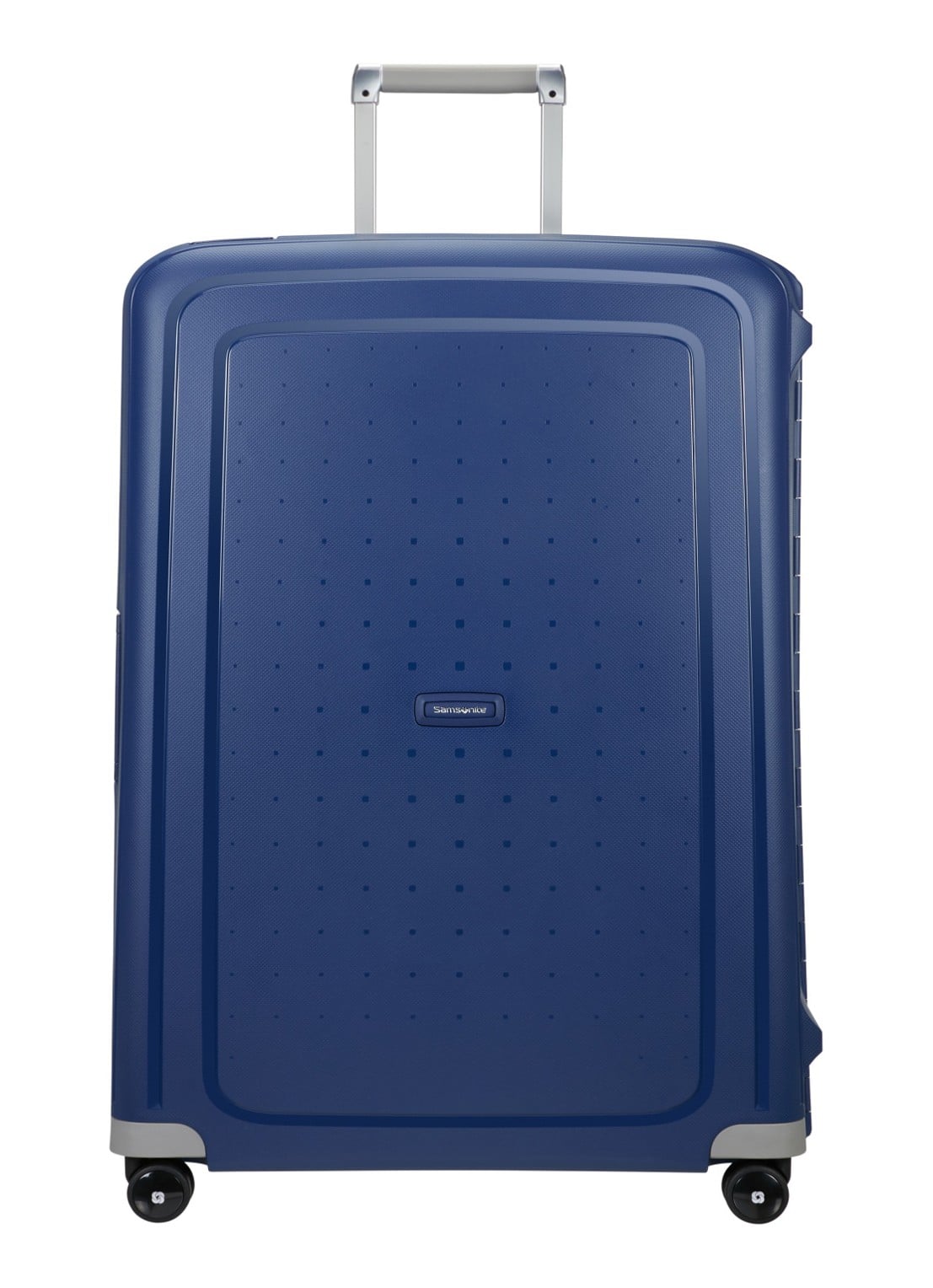 Samsonite S'Cure spinner 81 cm - voorkant 2 blauw