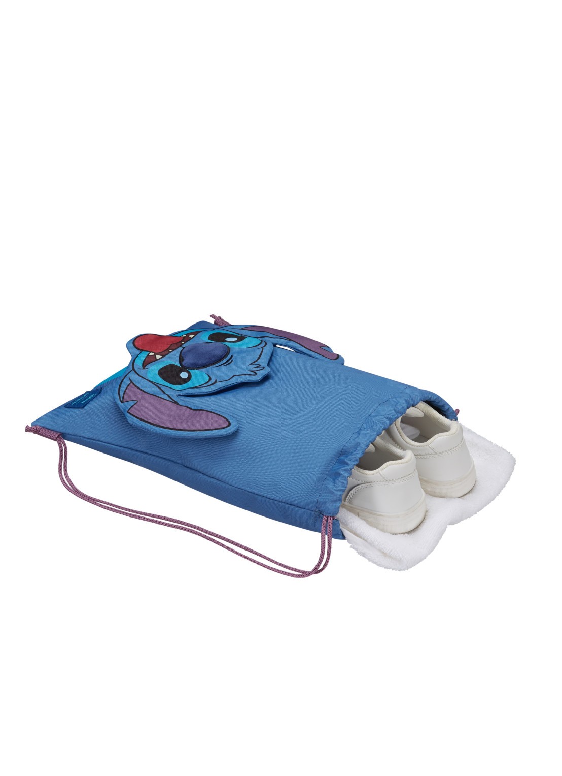 Samsonite Sammies Disney gym rugzak - achterkant 4 blauw