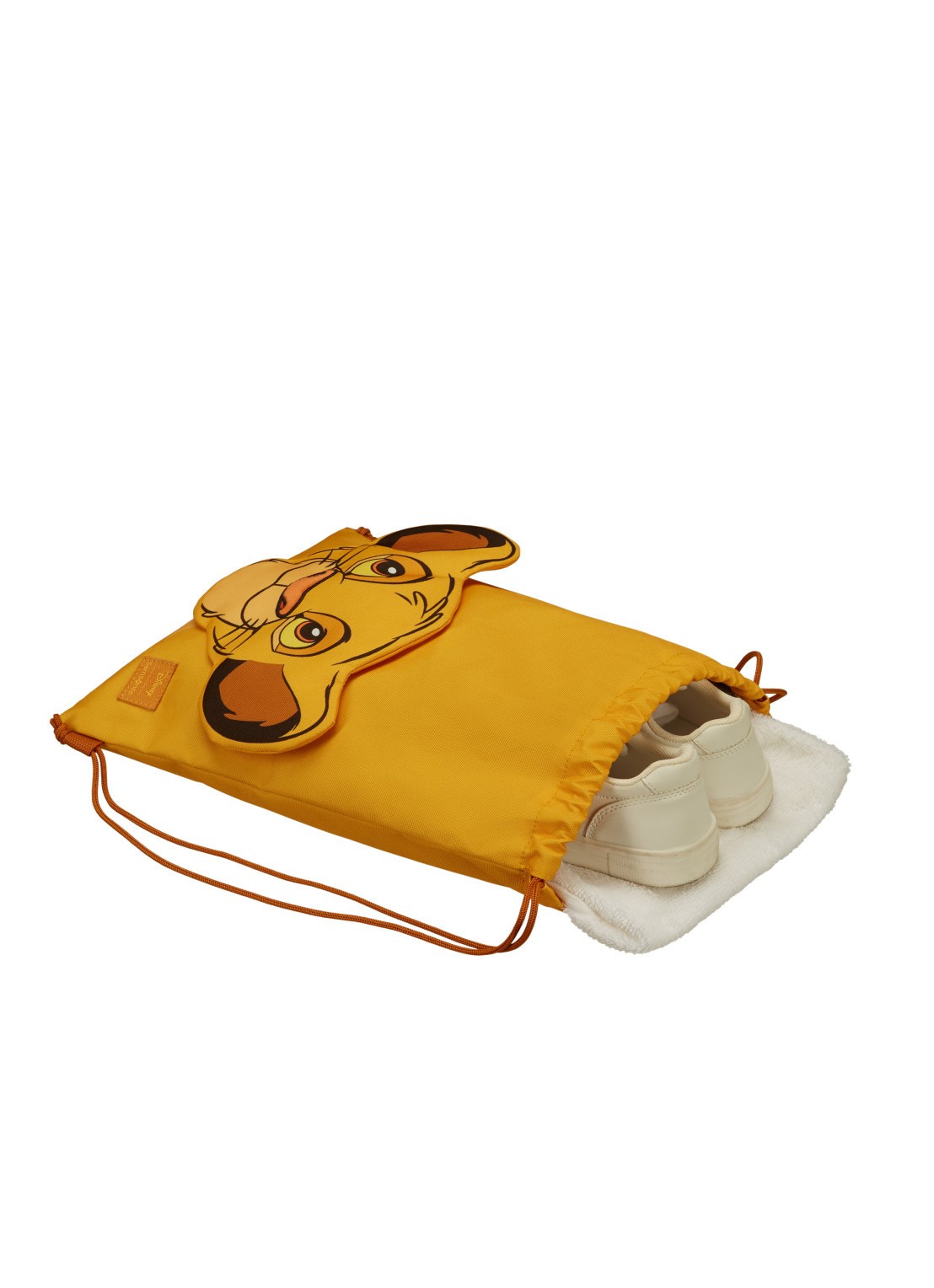 Samsonite Sammies Disney gym rugzak - achterkant 4 geel