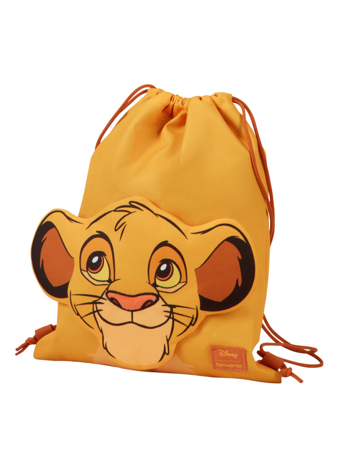 Samsonite Sammies Disney gym rugzak - voorkant 2 geel