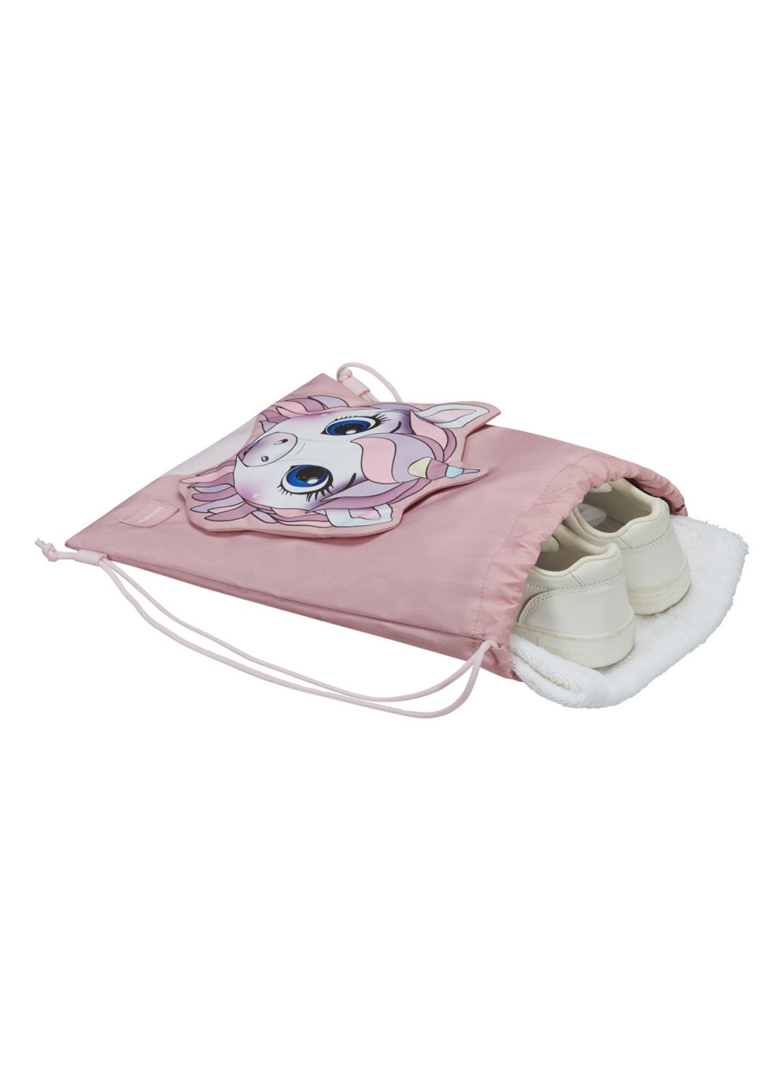 Samsonite Sammies gym rugzak - achterkant 4 roze