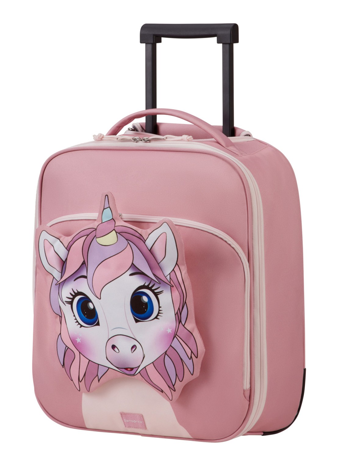 Samsonite Sammies Upright trolley 45 cm - voorkant 3 roze