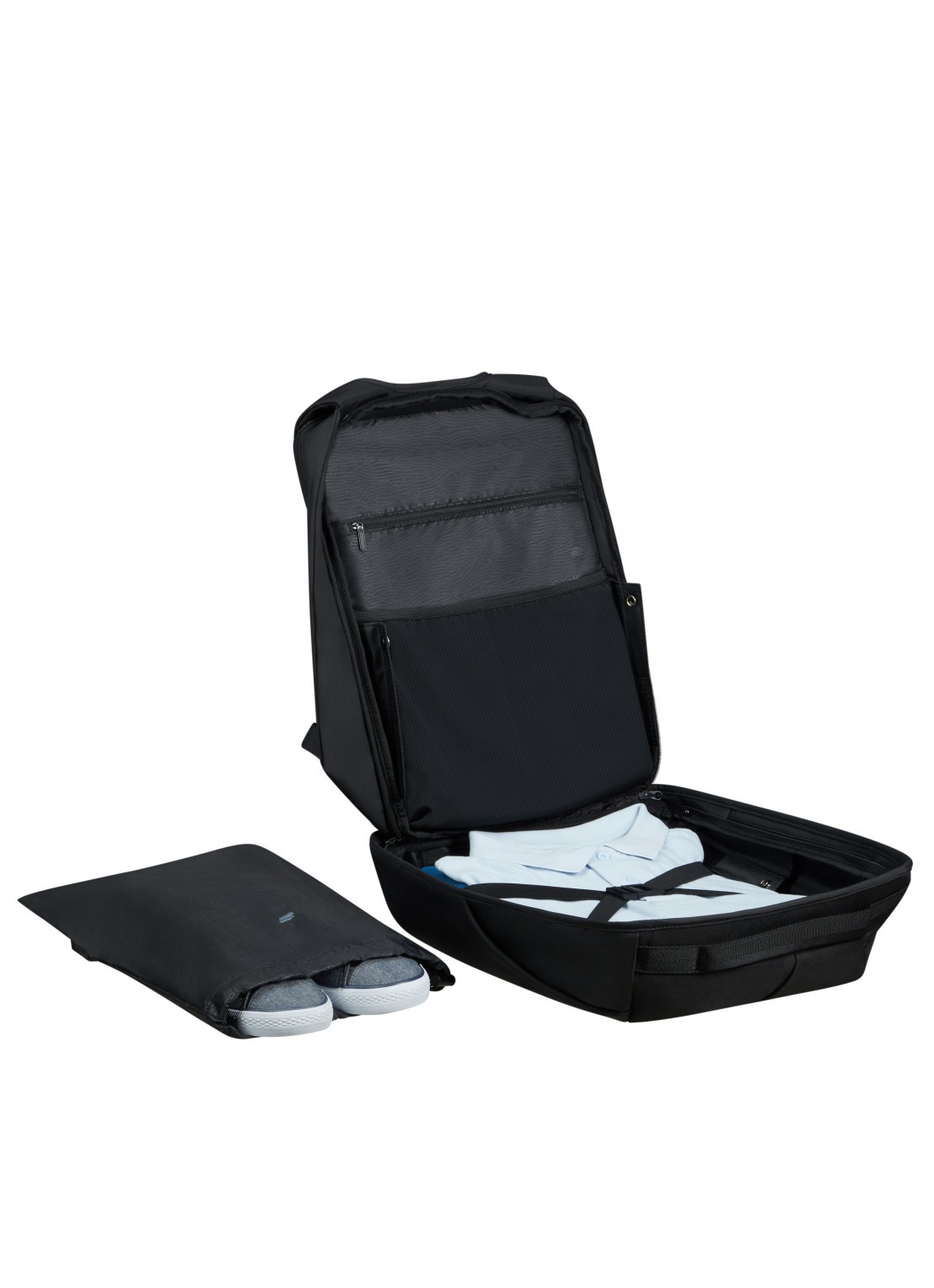 Samsonite Securipak 2.0 rugzak met 17,3 inch laptopvak - detail 4 zwart