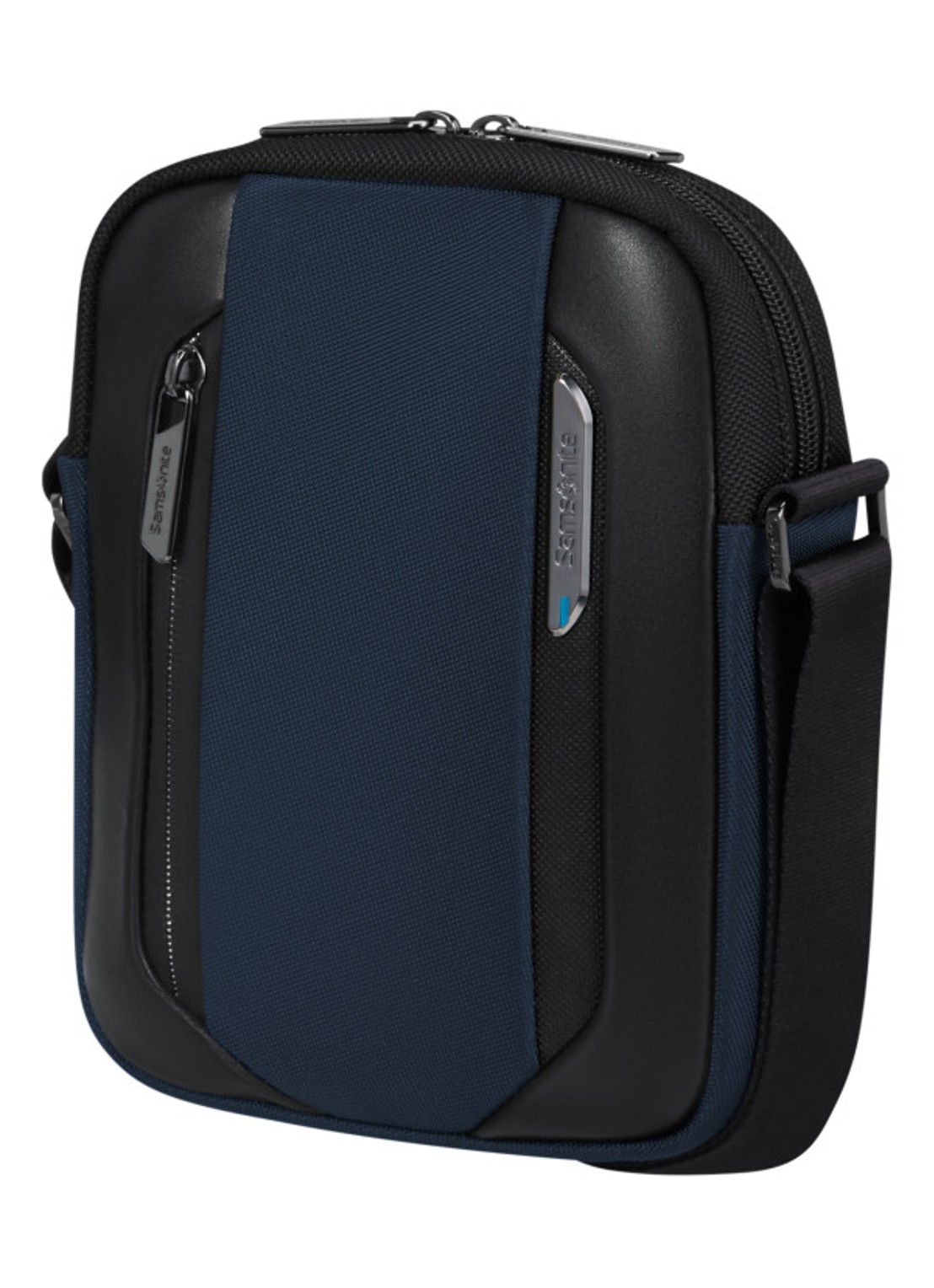 Samsonite Spectrolite 4.0 crossbodytas - voorkant 2 blauw