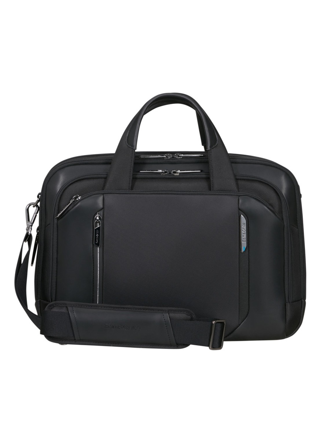 Samsonite Spectrolite 4.0 laptoptas met 14.1 inch laptopvak - voorkant 2 zwart