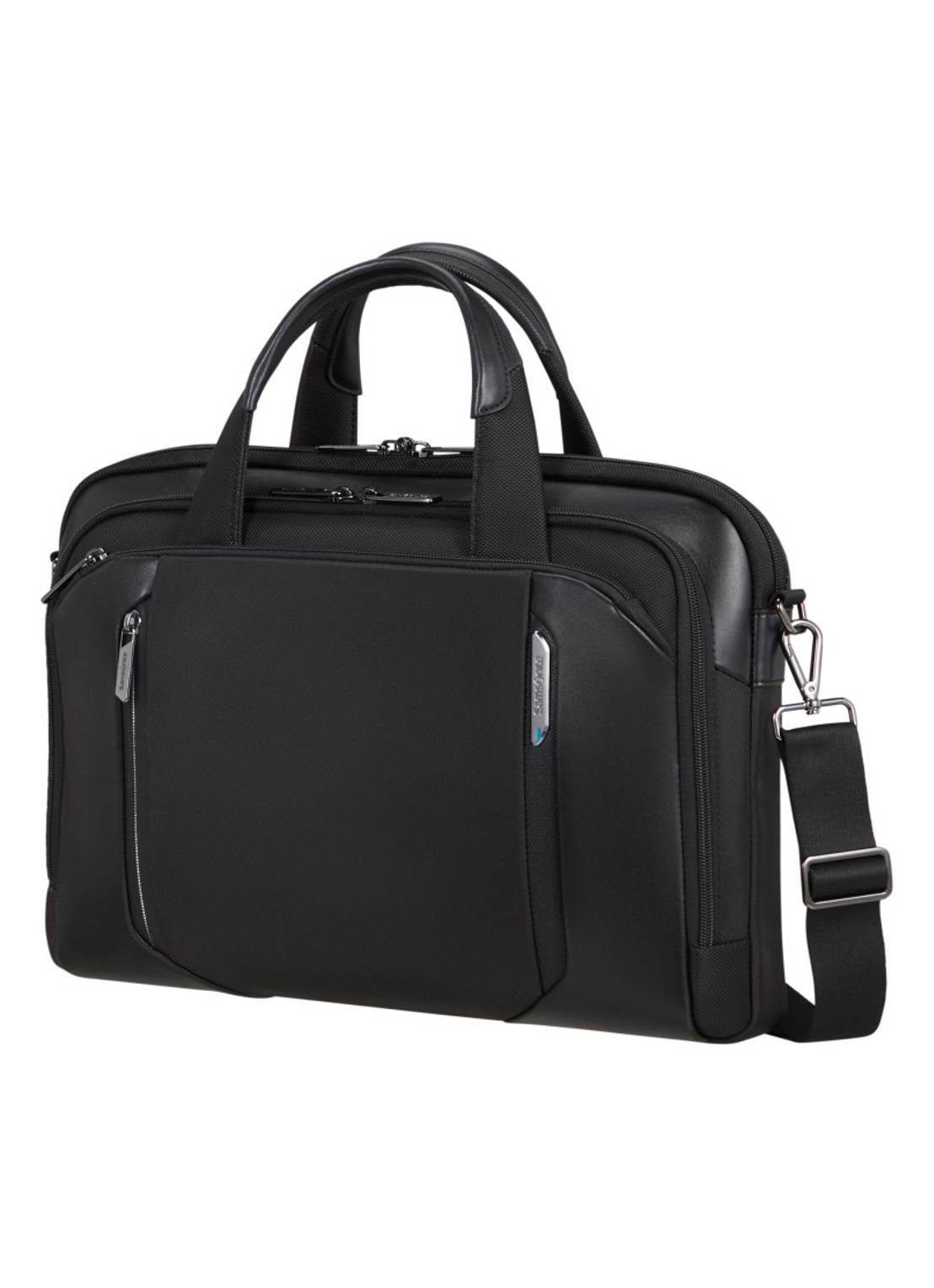 Samsonite Spectrolite 4.0 laptoptas met 15.6 inch laptopvak - voorkant 3 zwart