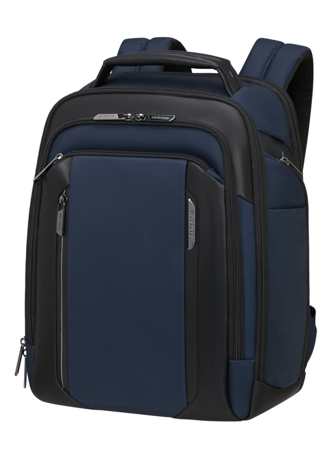 Samsonite Spectrolite 4.0 rugzak met 14.1 inch laptopvak - voorkant 4 blauw