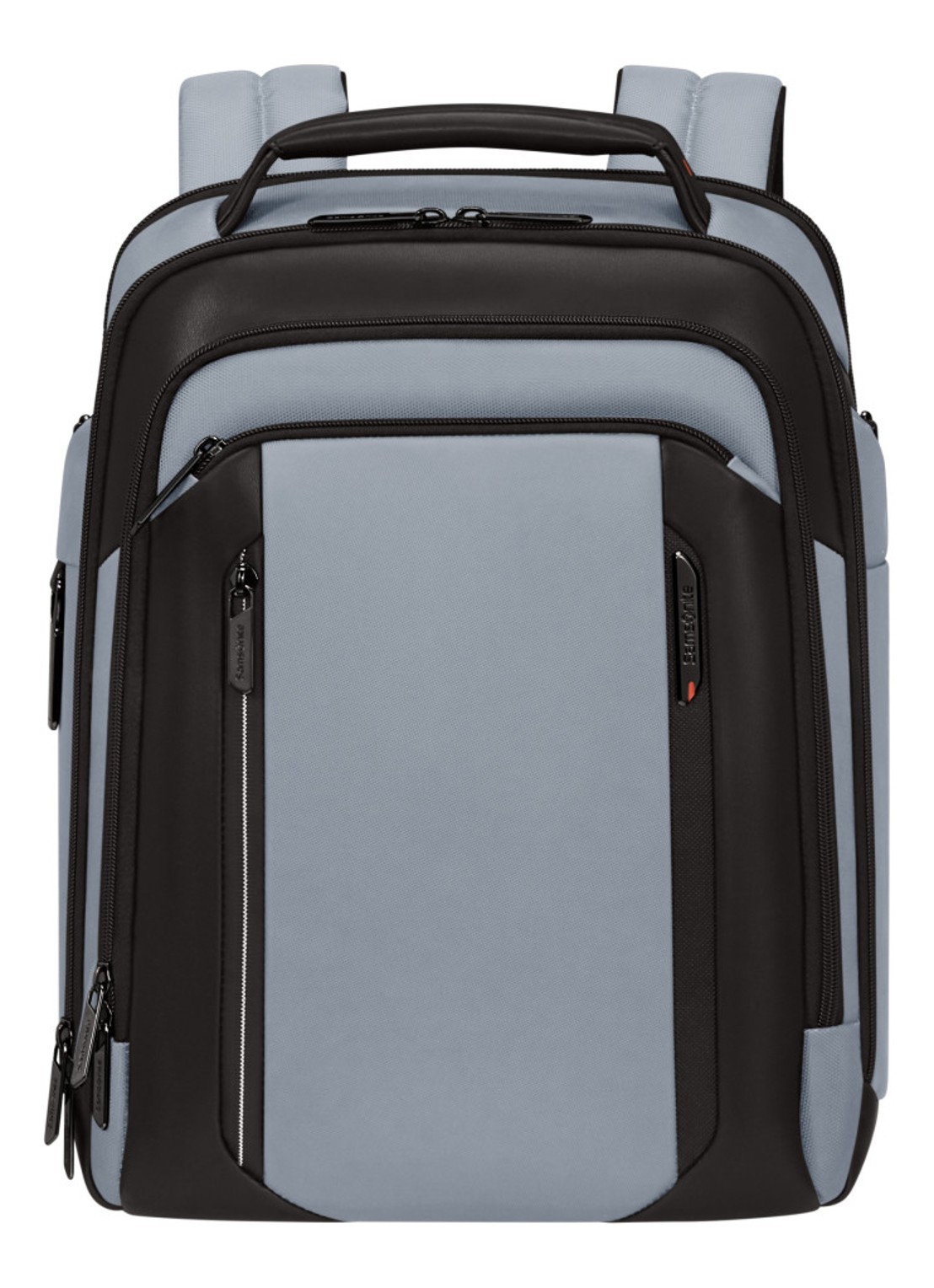 Samsonite Spectrolite 4.0 rugzak met 14.1 inch laptopvak - voorkant 3 blauwgrijs