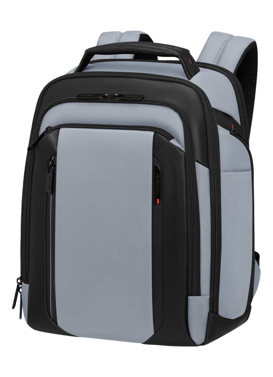 Samsonite Spectrolite 4.0 rugzak met 14.1 inch laptopvak - voorkant 4 blauwgrijs