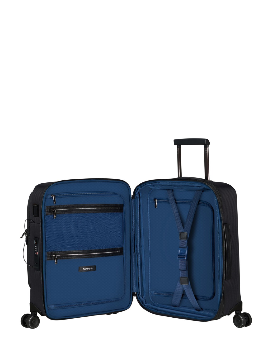 Samsonite Splendix spinner 55 cm - detail 4 zwart