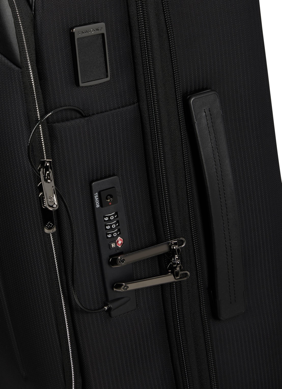 Samsonite Splendix spinner 55 cm - detail 5 zwart
