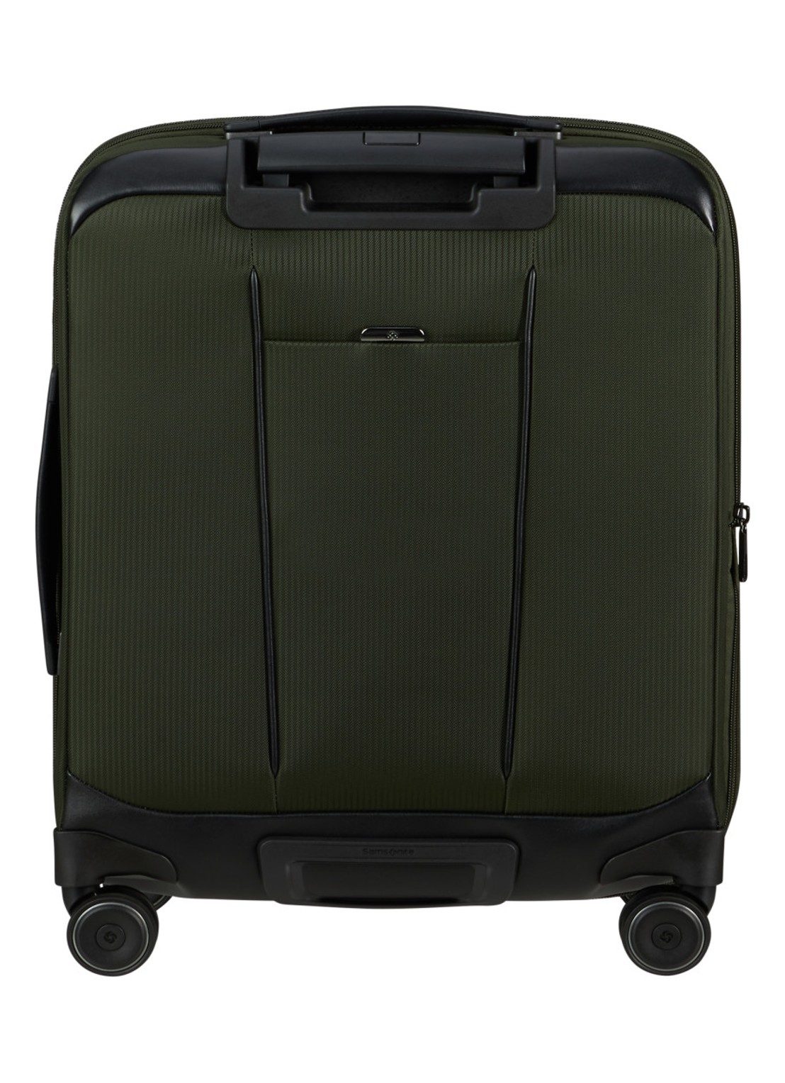 Samsonite Splendix spinner 55 cm - achterkant 3 donkergroen