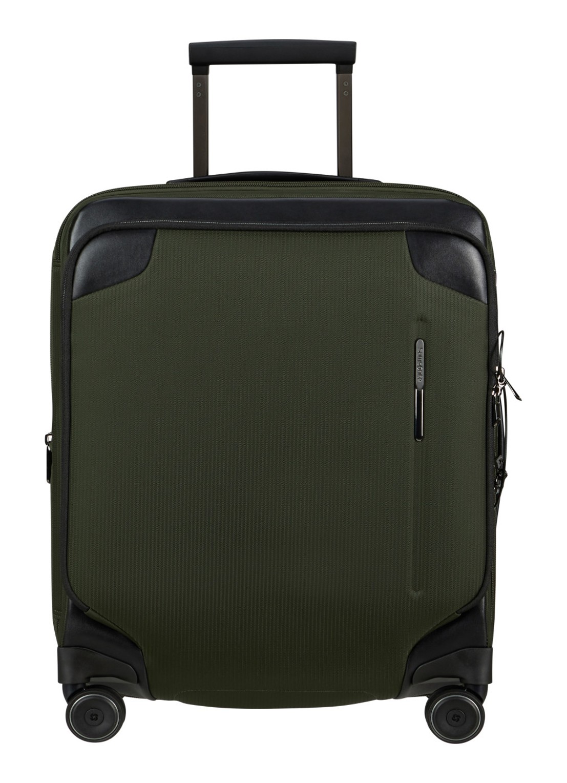 Samsonite Splendix spinner 55 cm - voorkant 5 donkergroen