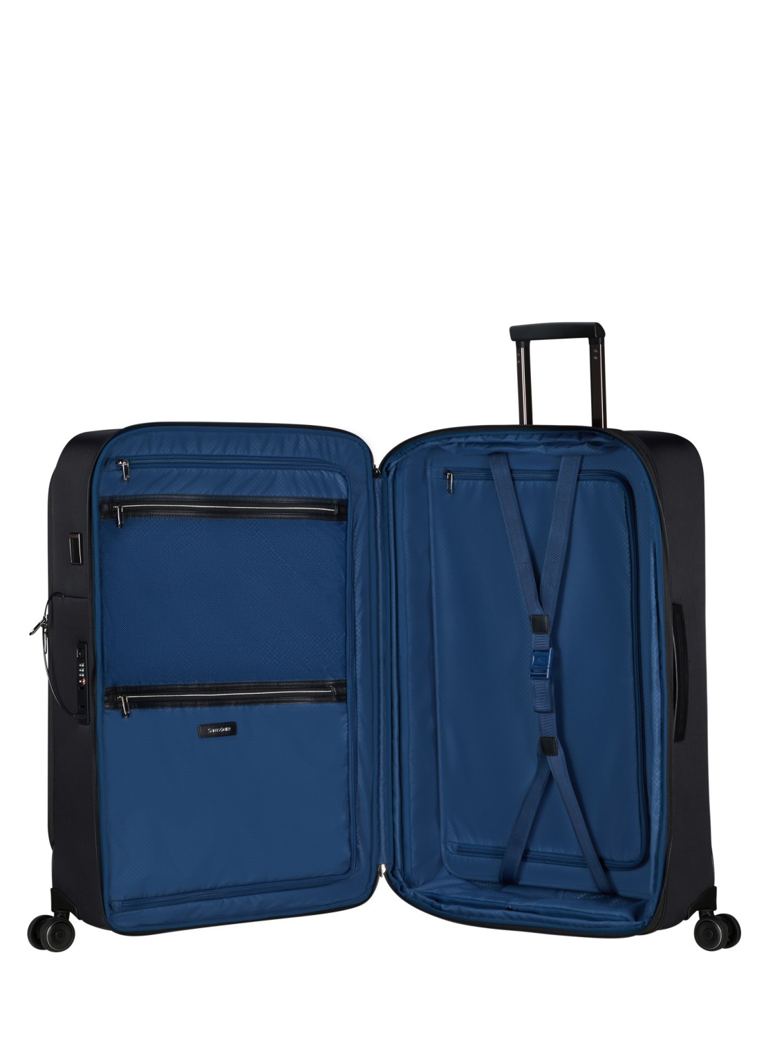 Samsonite Splendix spinner 55 cm - detail 4 zwart