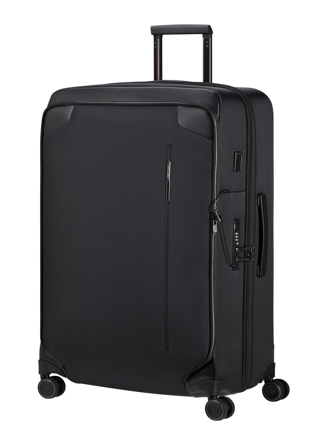 Samsonite Splendix spinner 55 cm - voorkant 3 zwart