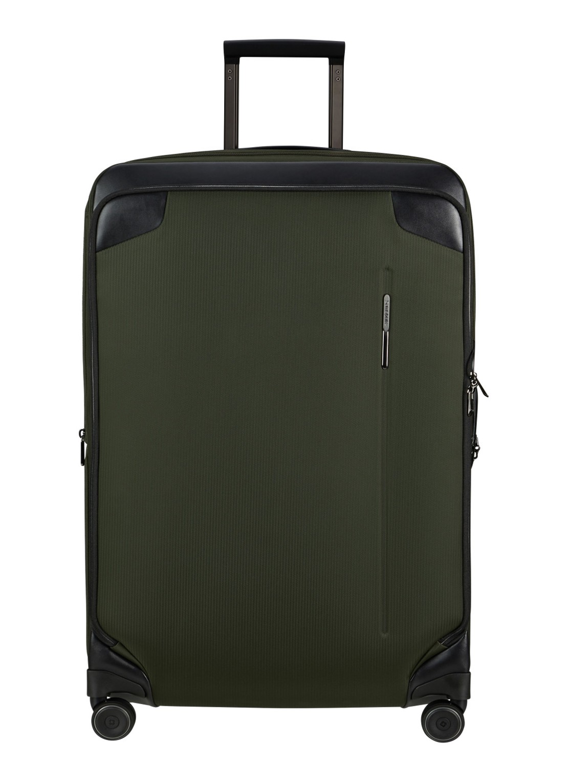 Samsonite Splendix spinner 55 cm - voorkant donkergroen