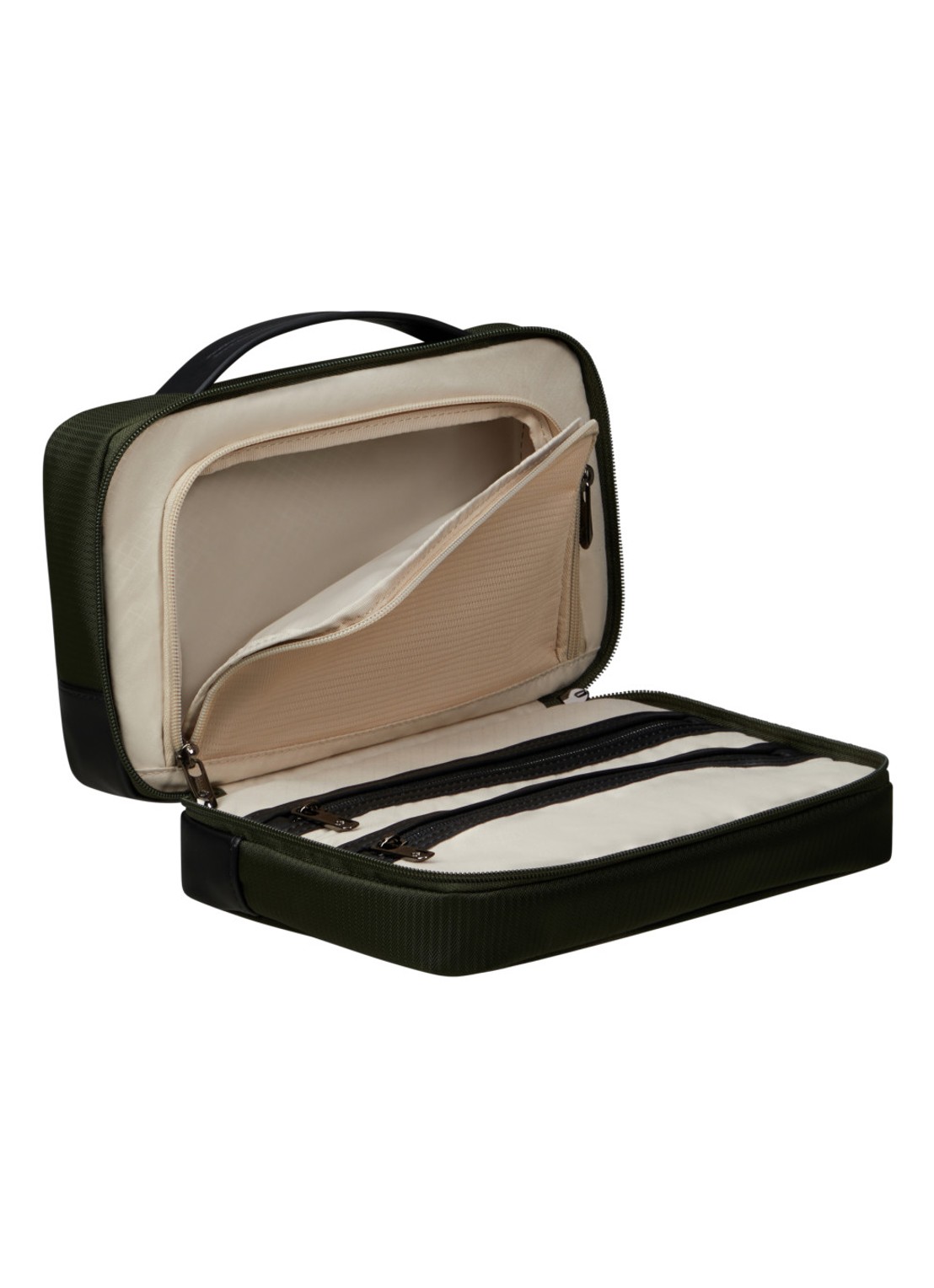 Samsonite Splendix toilettas - achterkant 2 donkergroen