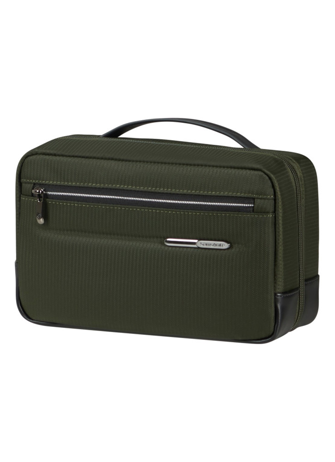 Samsonite Splendix toilettas - voorkant 4 donkergroen