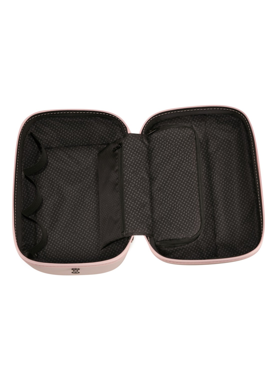 Samsonite Stackd beautycase met afneembare schouderriem en uitneembaar etui - detail lichtroze