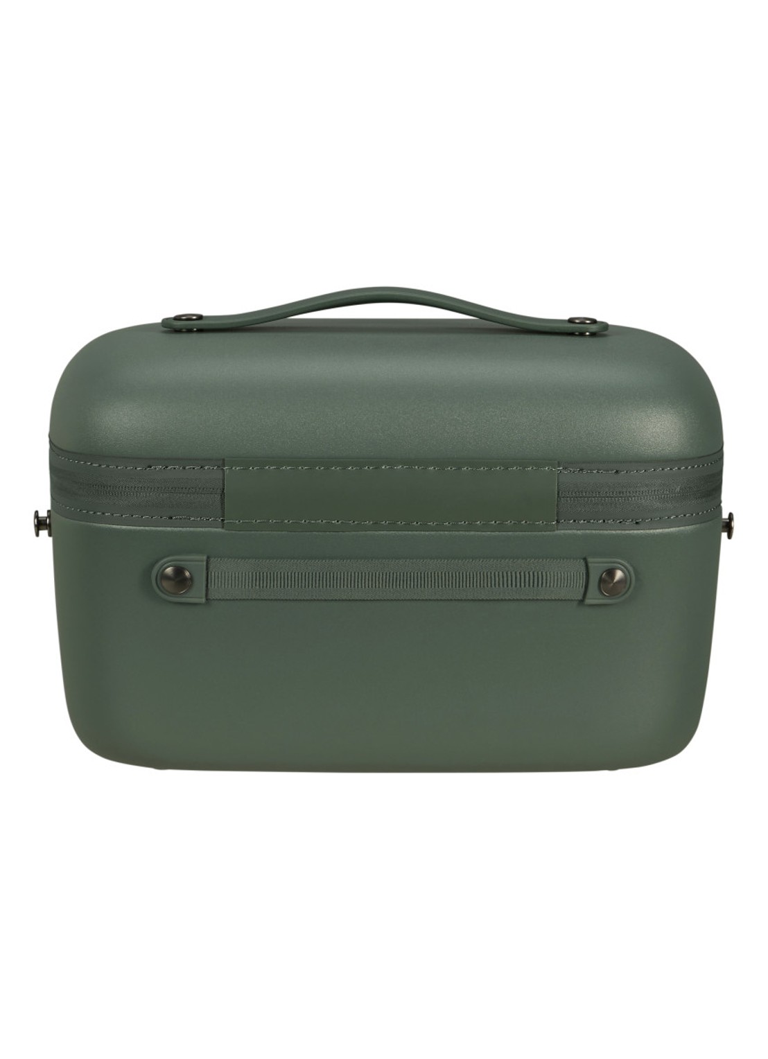 Samsonite Stackd beautycase met afneembare schouderriem en uitneembaar etui - achterkant 3 groen