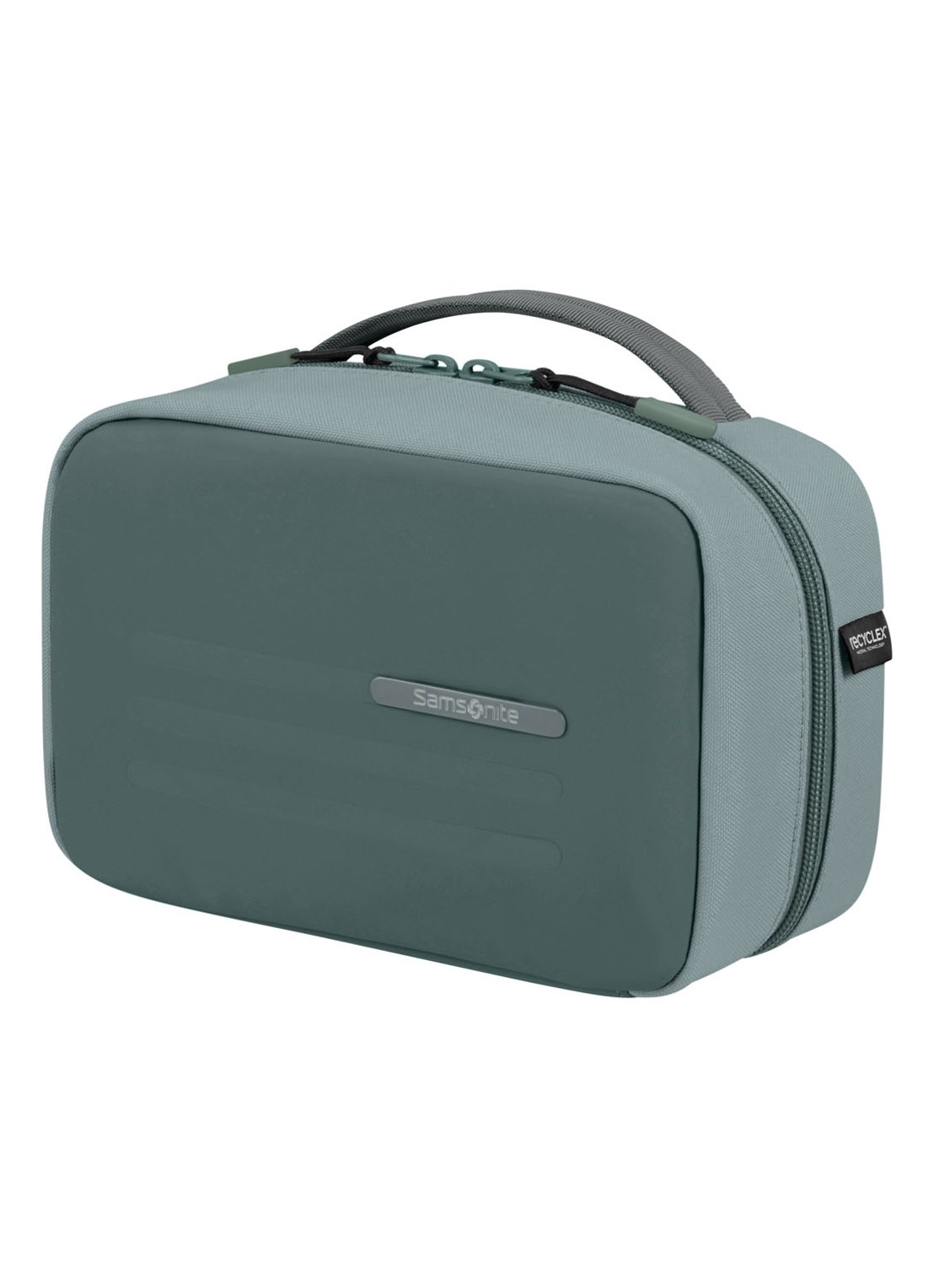Samsonite Stackd toilettas met logo - detail zeegroen
