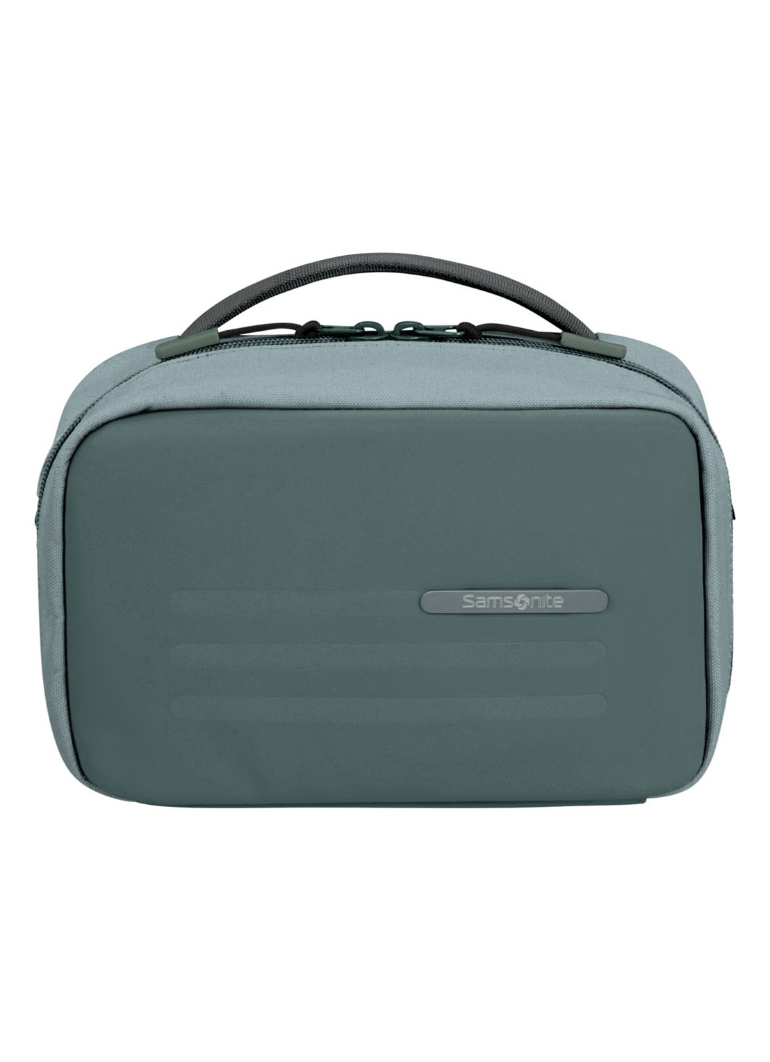 Samsonite Stackd toilettas met logo - voorkant 3 zeegroen