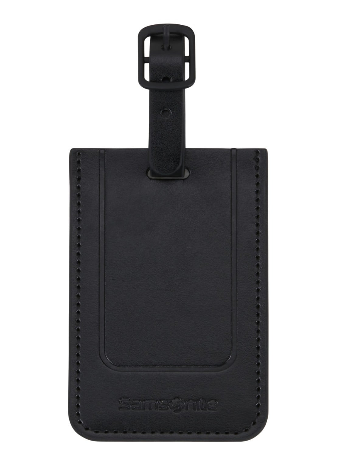 Samsonite TA Revolution bagagelabel set van 2 - voorkant 2 zwart