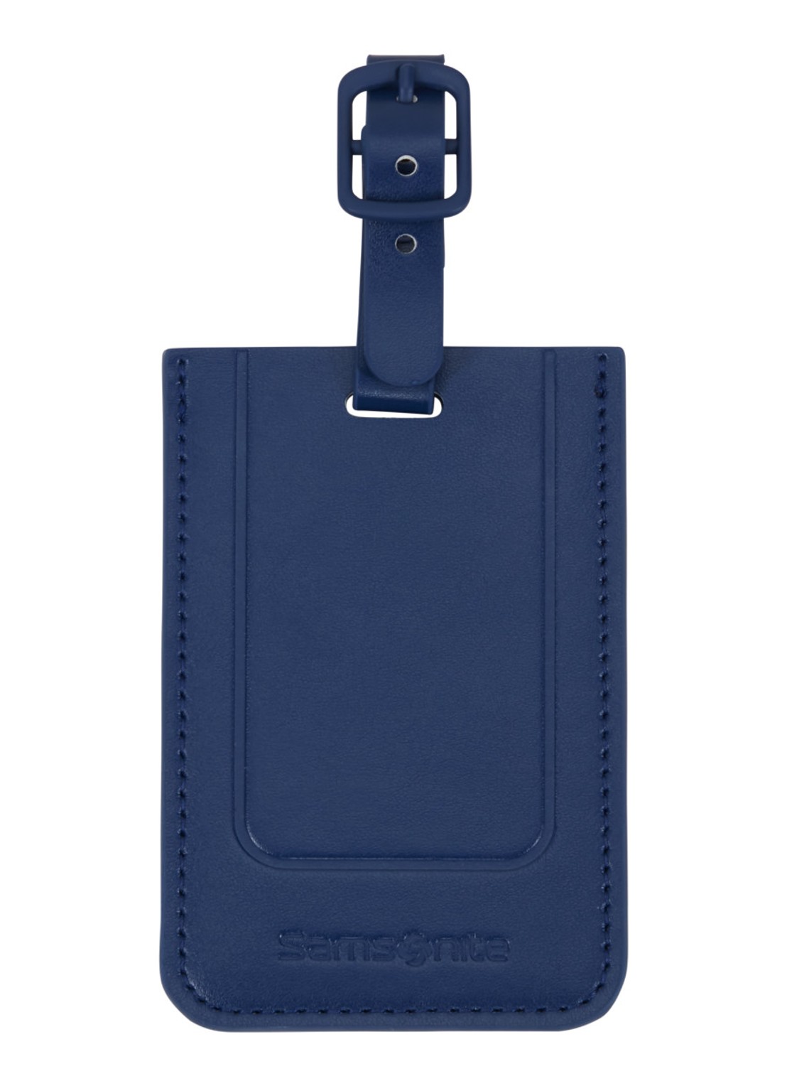 Samsonite TA Revolution bagagelabel set van 2 - voorkant 2 donkerblauw
