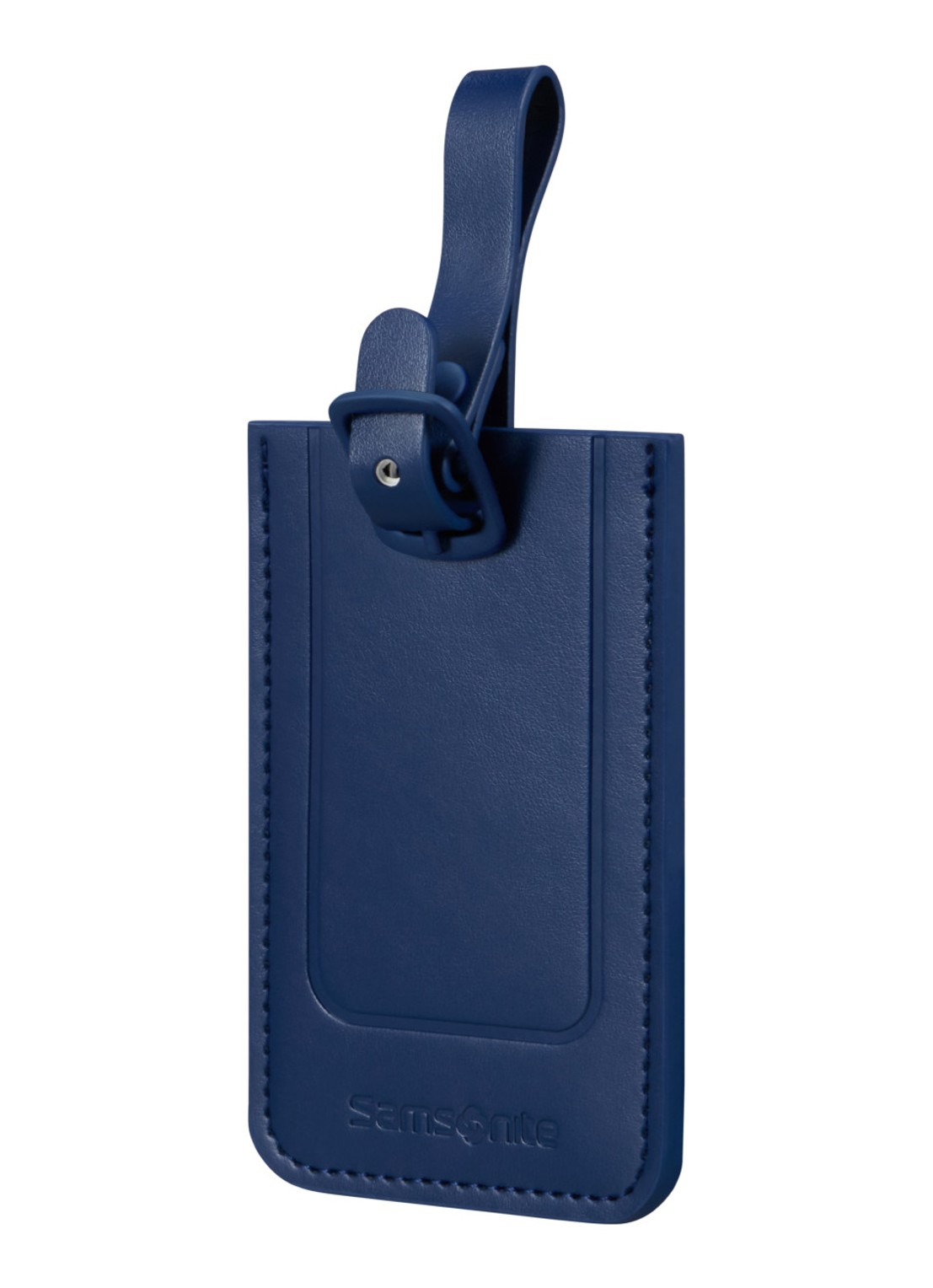 Samsonite TA Revolution bagagelabel set van 2 - voorkant 3 donkerblauw