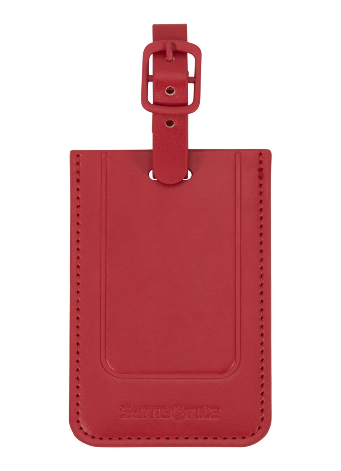 Samsonite TA Revolution bagagelabel set van 2 - voorkant 2 rood
