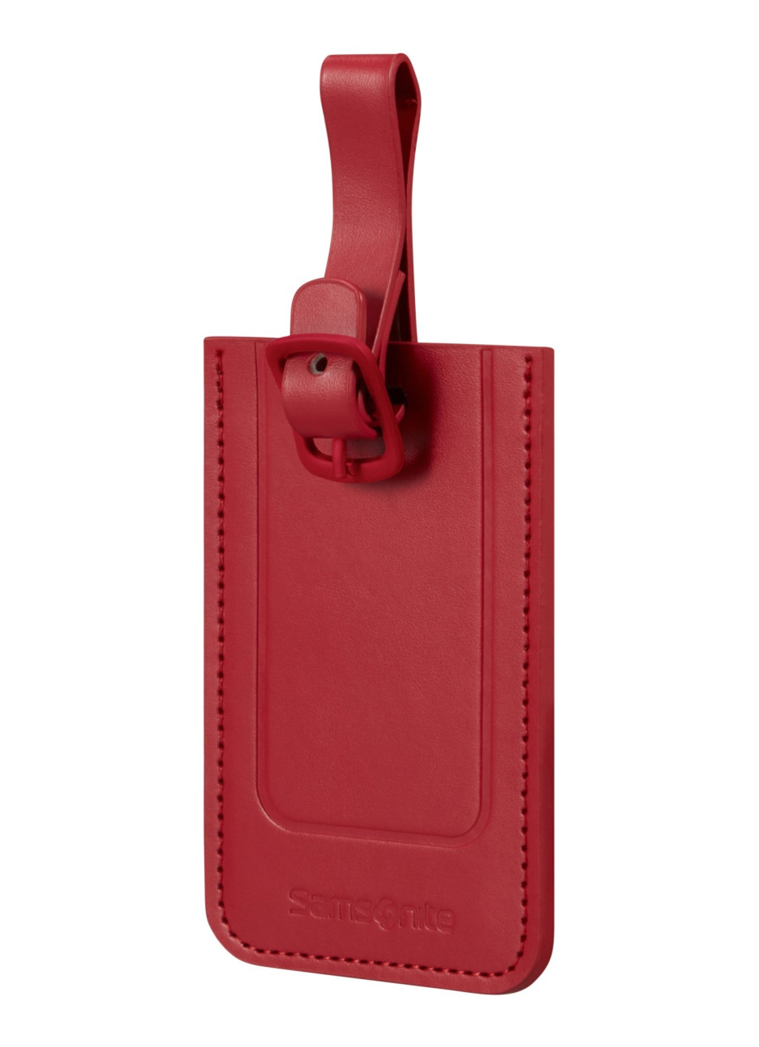 Samsonite TA Revolution bagagelabel set van 2 - voorkant 3 rood
