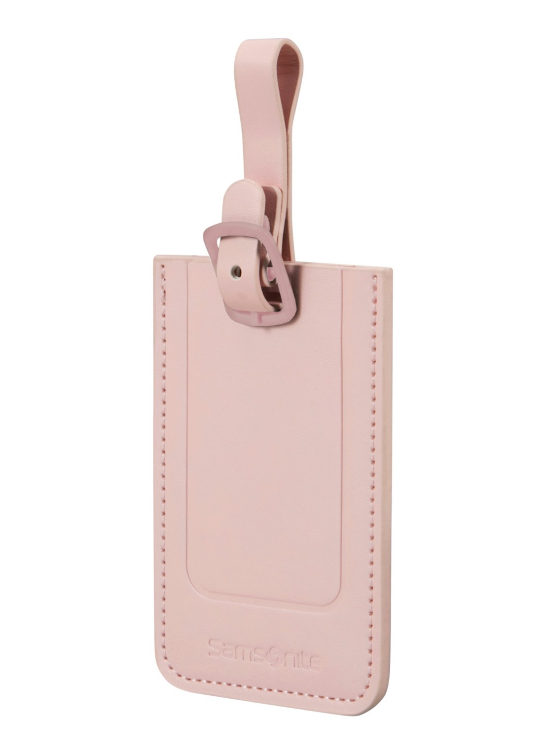 Samsonite TA Revolution bagagelabel set van 2 - voorkant 3 roze