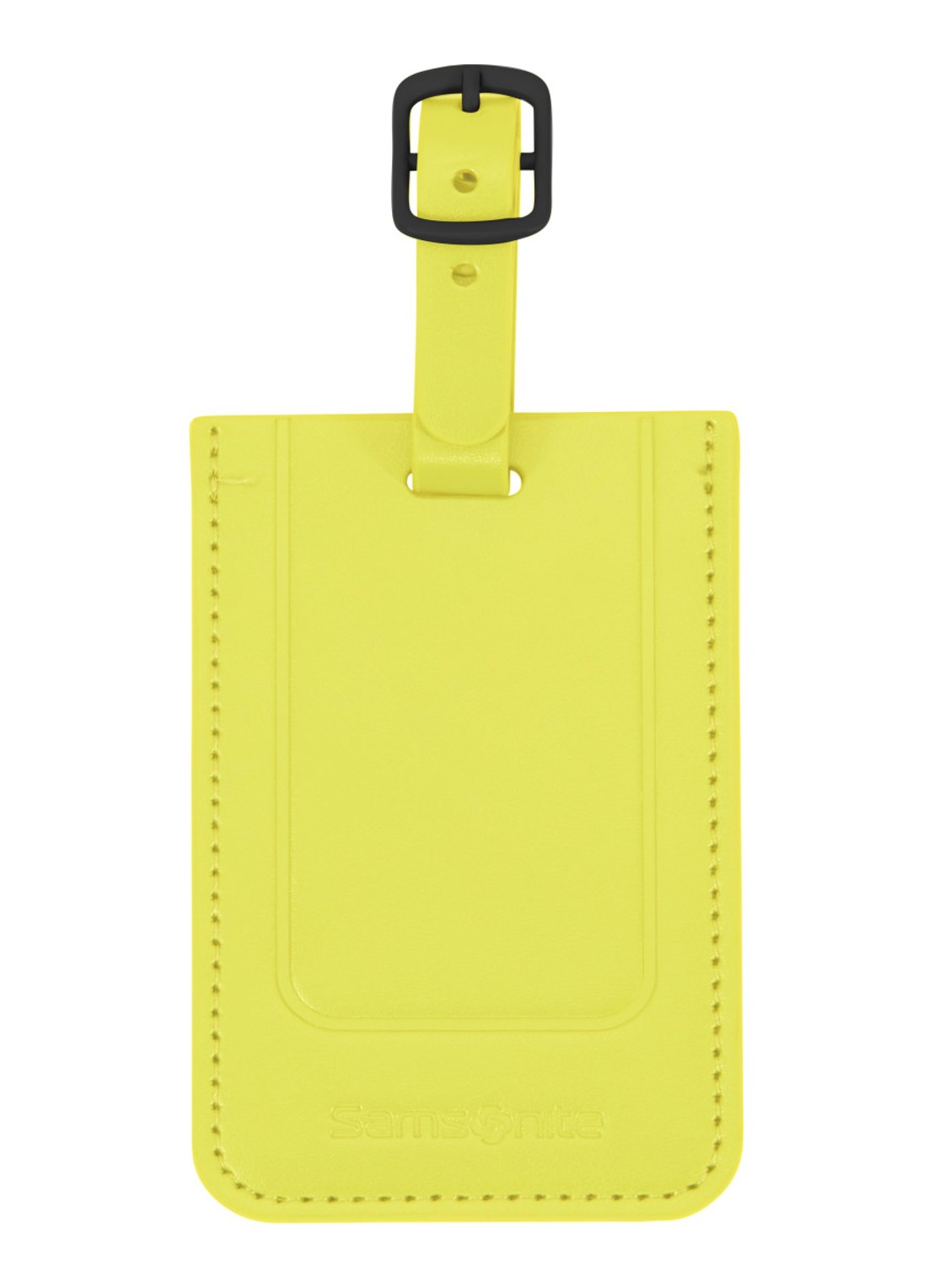 Samsonite TA Revolution bagagelabel set van 2 - voorkant 2 lime