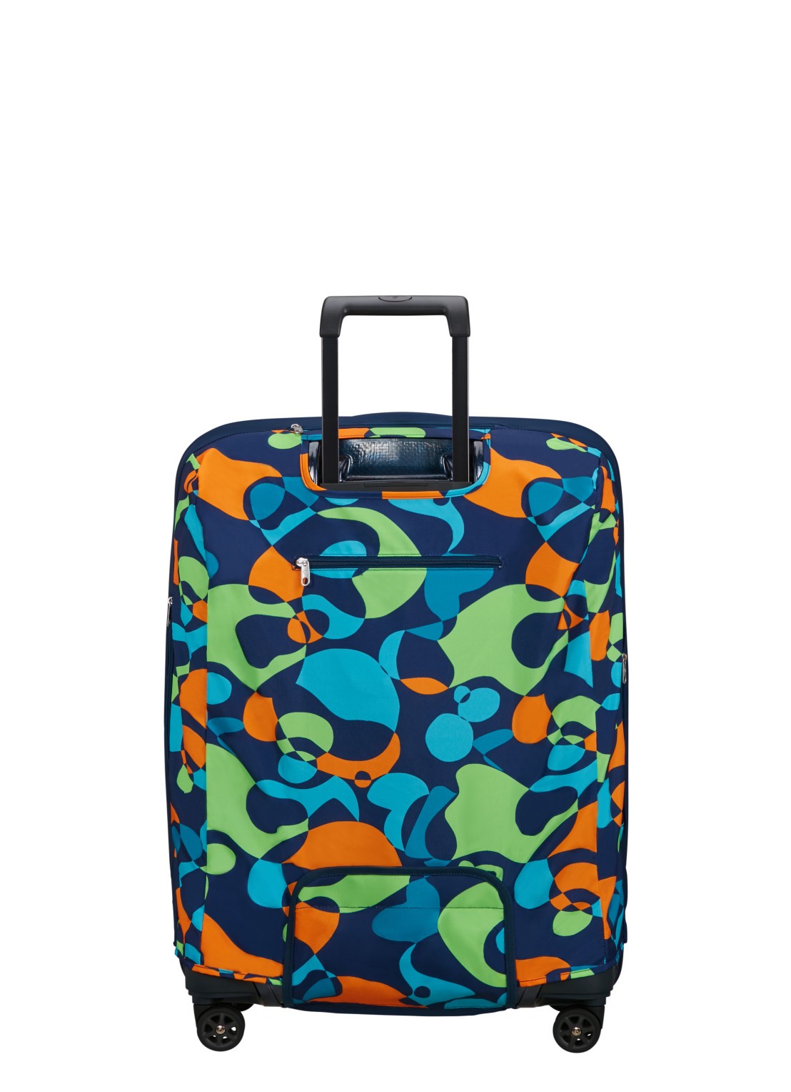 Samsonite TA Revolution L kofferhoes - achterkant groen