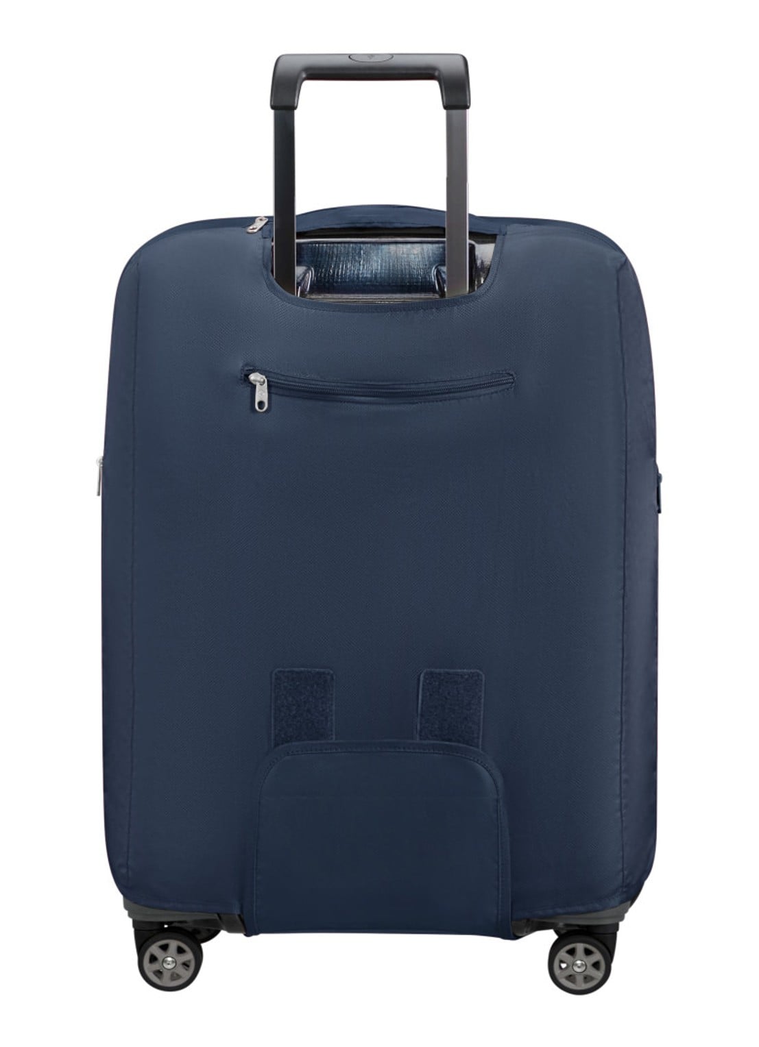 Samsonite TA Revolution M kofferhoes - achterkant 3 donkerblauw