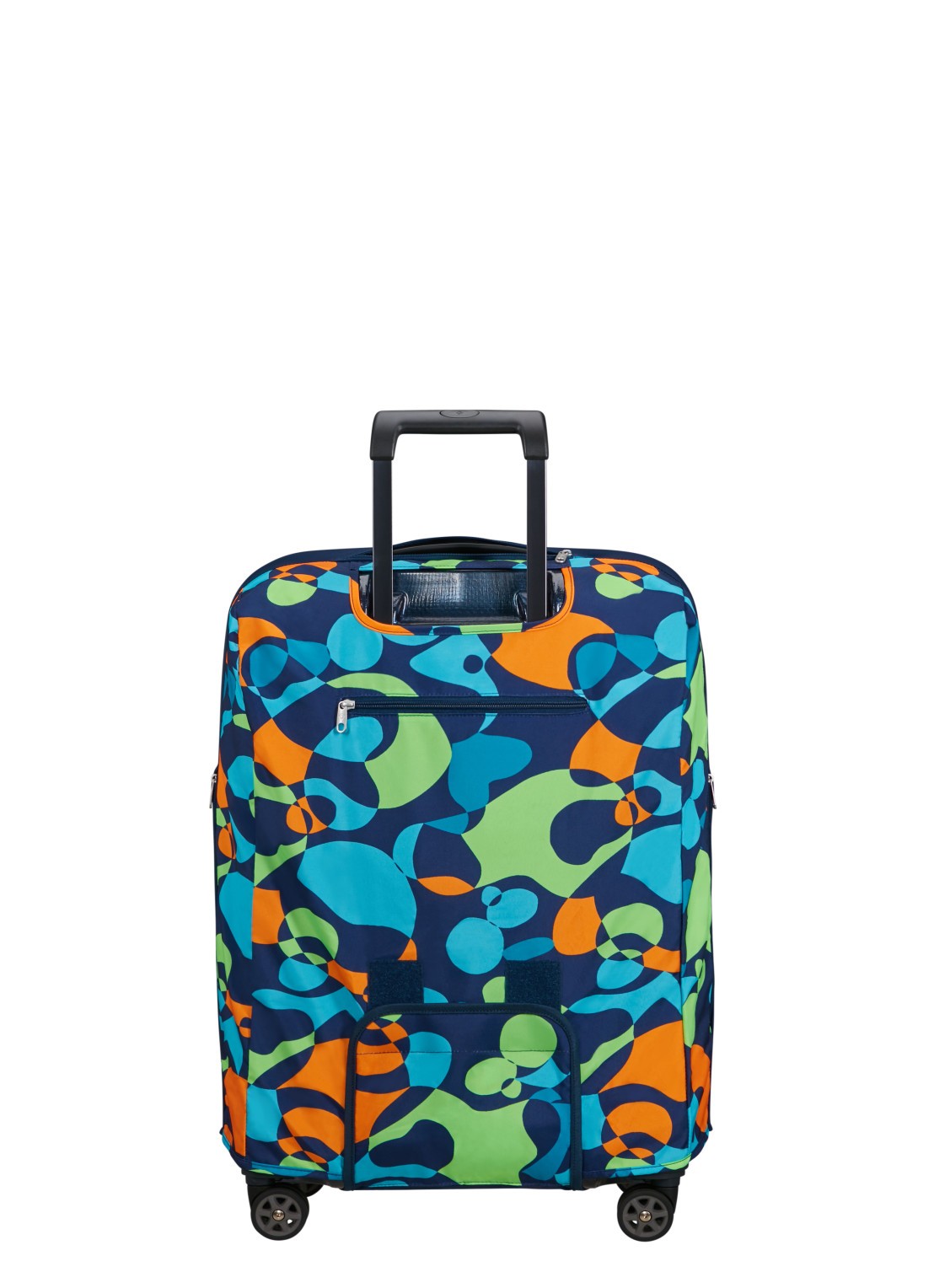 Samsonite TA Revolution M kofferhoes - achterkant 3 groen