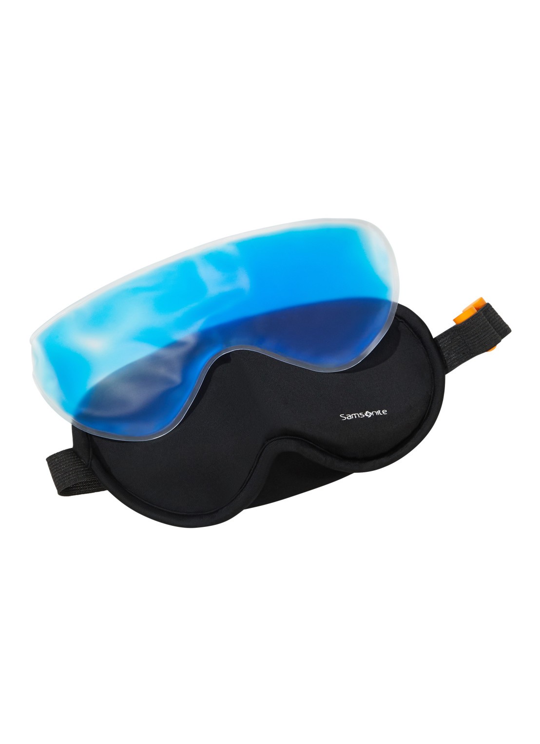 Samsonite TA Revolution slaapmasker en oordopjes set van 2 - voorkant 2 zwart