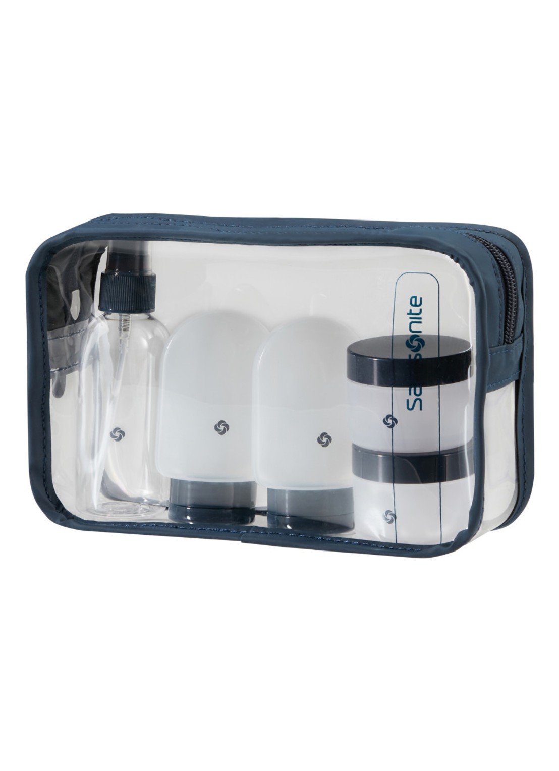 Samsonite TA Revolution toilettas - detail 2 donkerblauw