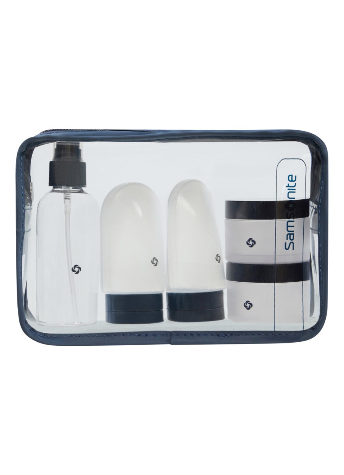 Samsonite TA Revolution toilettas - voorkant 5 donkerblauw