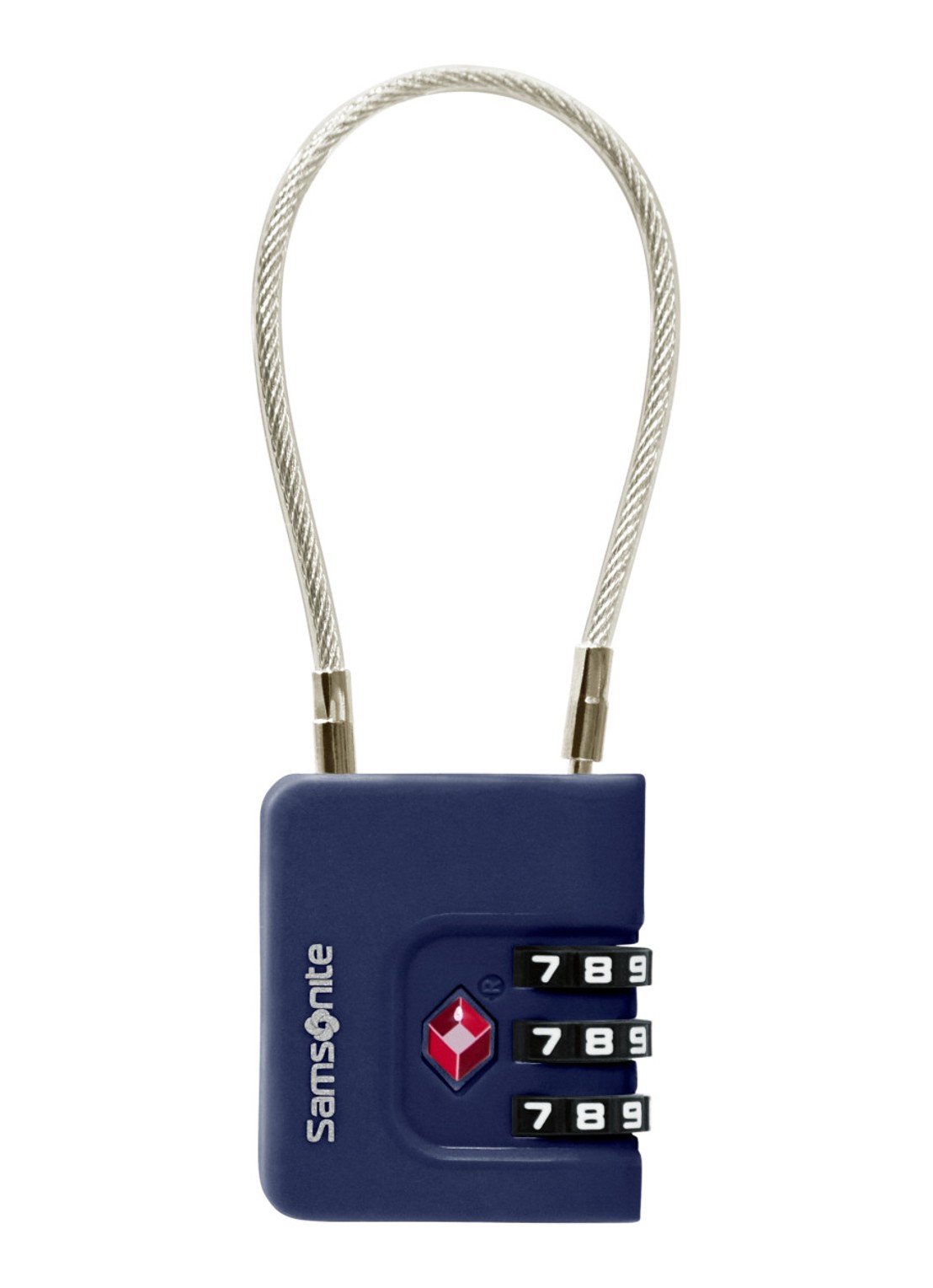Samsonite TA Revolution TSA cijferslot - voorkant donkerblauw